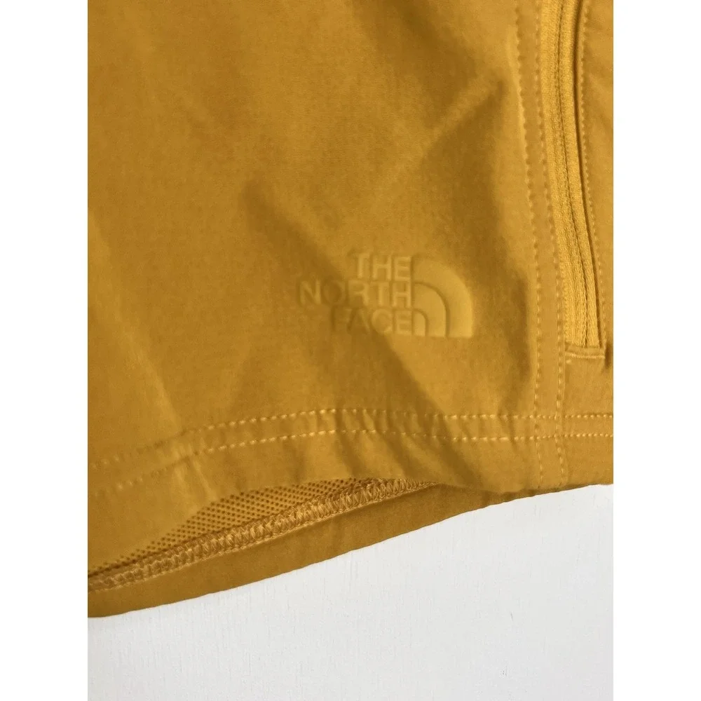 The North Face Shorts Men 38 Yellow Rolling Sun Flashdry Pockets Hiking NF0A3T2Q